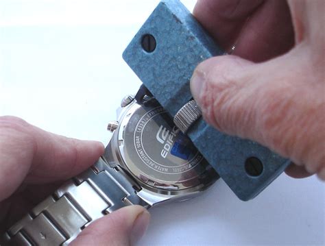 panerai watch back removal|how to remove watch back.